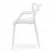 Крісло стілець для кухні вітальні барів Bonro B-486 біле (4 шт)