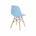 Крісло для кухні на ніжках Bonro В-173 FULL KD голубе (4 шт)