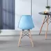 Крісло для кухні на ніжках Bonro В-173 FULL KD голубе (4 шт)