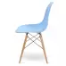 Крісло для кухні на ніжках Bonro В-173 FULL KD голубе (3 шт)