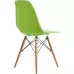 Крісло для кухні на ніжках Bonro В-173 FULL KD зелене (3 шт)