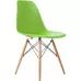 Крісло для кухні на ніжках Bonro В-173 FULL KD зелене (4 шт)