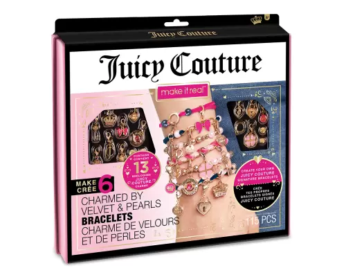 Juicy Couture: Набір для творчості «Браслети прикрашені оксамитами та перлинами»