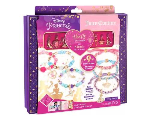 Disney&Juicy Couture: Набір для створення шарм-браслетів 'Принцеси'