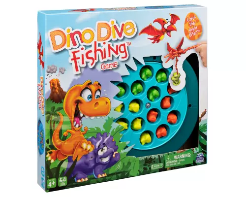 Настільна гра: весела рибалка «Динозаврики»