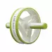 Колесо тренажерне Eco Wellness одинарне 10,5 см х 17 см біло-зелений