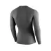 Блуза термоактивна з довгим рукавом Brubeck Base Layer сіра розмір XL