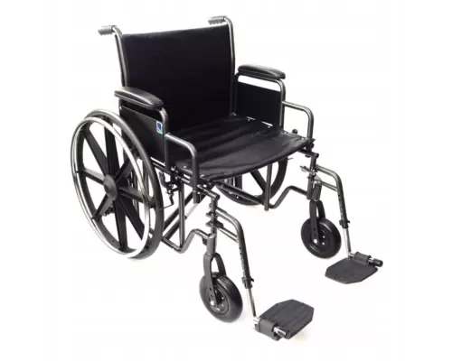 Інвалідний візок сталевий складний Timago BIG TIM з навантаженням 225кг