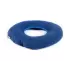 Подушка-круг протипролежнева з отвором Eliks з гречаним лушпинням синя