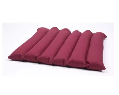 Подушка протипролежнева Eliks SEAT з гречаним лушпинням червона