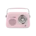 Ретро хромоване радіо з Bluetooth-динаміком Vintage Cuisine Колір: рожевий